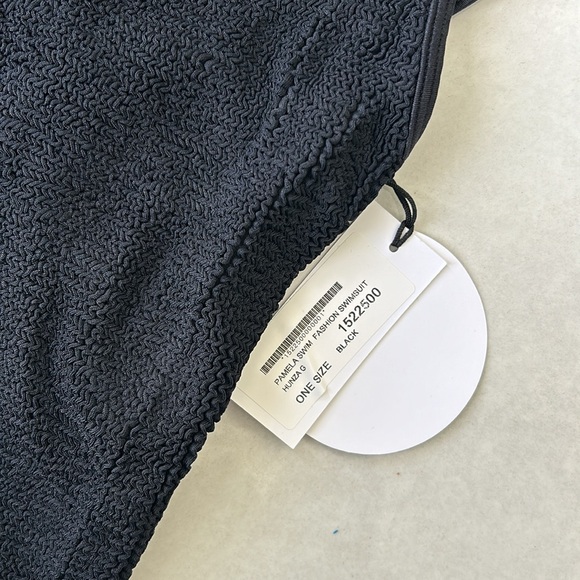 Hunza G black Pamela new with tags - Picture 6 of 9